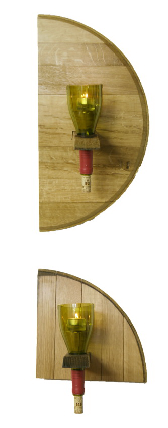 Halb- / Viertelboden mit Kerzenhalter