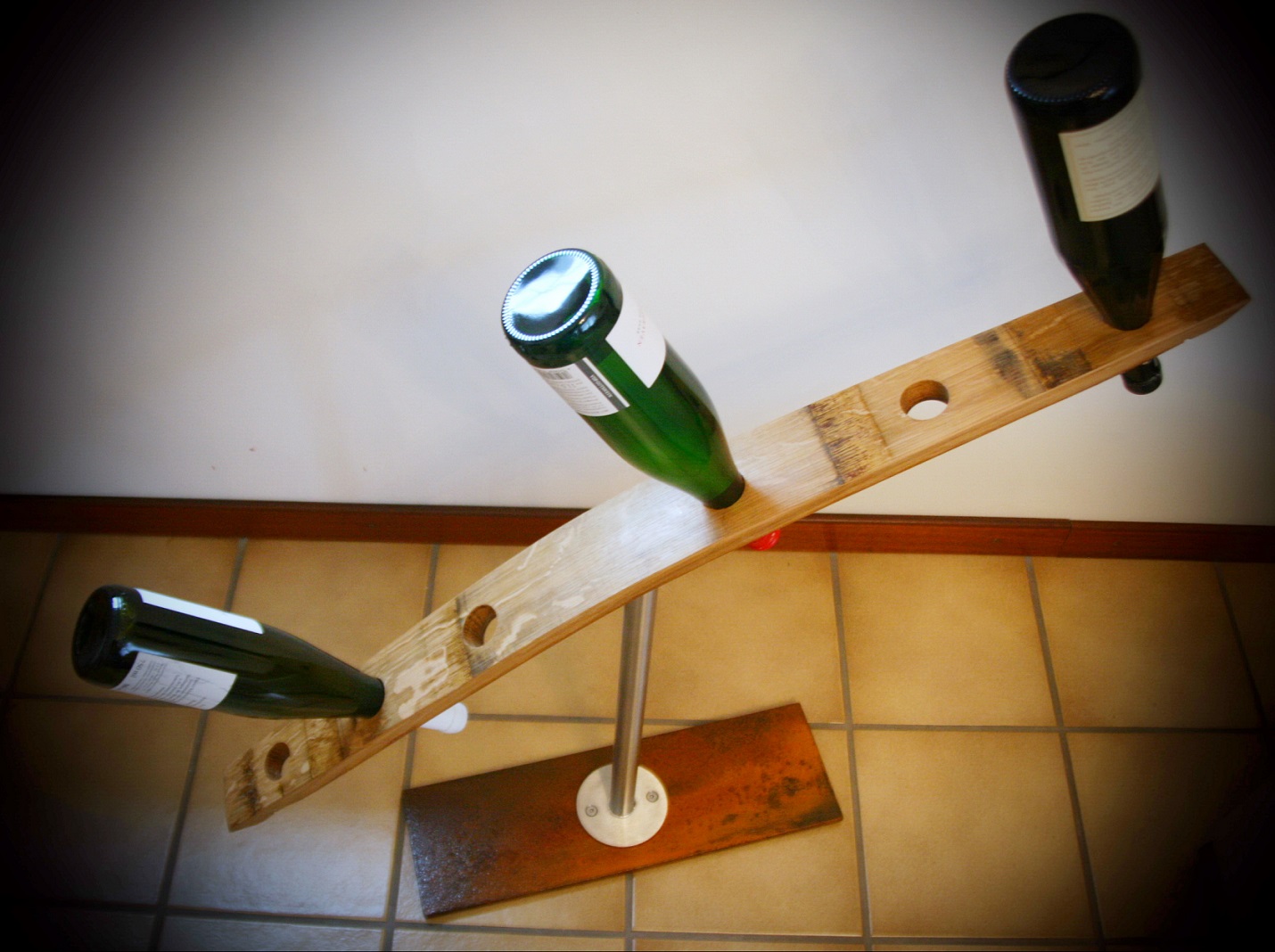 Flaschenhalter stehend